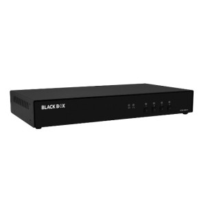 Black Box KVS4-1004D Secure KVM Switch, 4-Port, Single Monitor DVI-I
